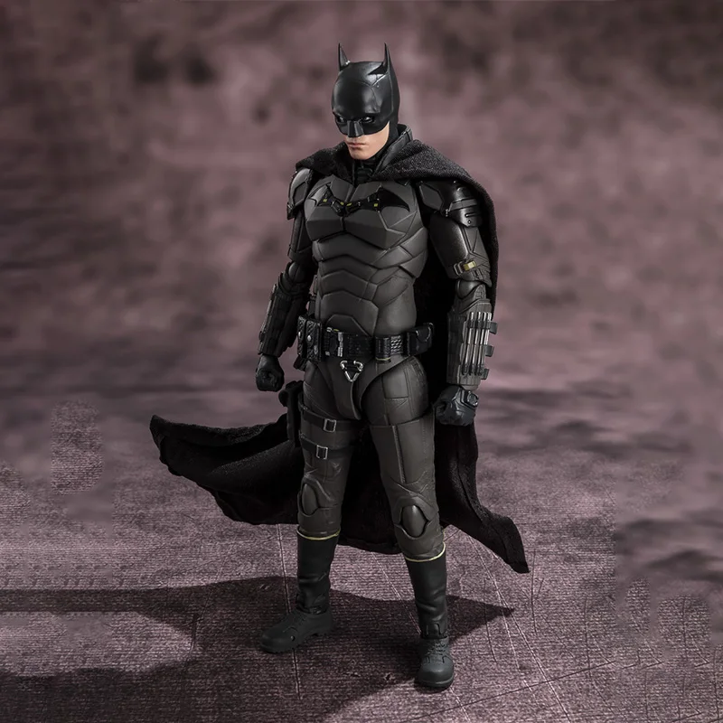 Bandai Original S.H.Figuarts SHF Batman The World Greatset detektyw Anime figurka gotowy model zabawki solodier