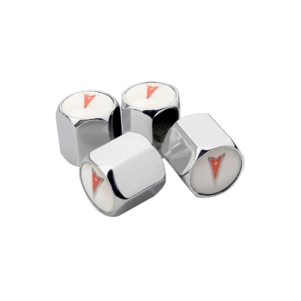 Car Styling Wheel Tire Valve Caps Cover for Pontiac Logo GTO Firebird Solstice Sunfire Grand Am Prix Bonneville Vibe Solstic
