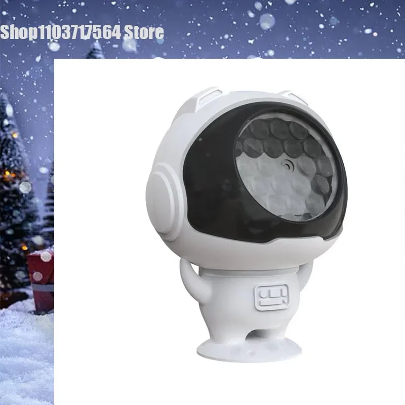 2024 new snowstorm pattern rotating projection light USB power supply, plug-in