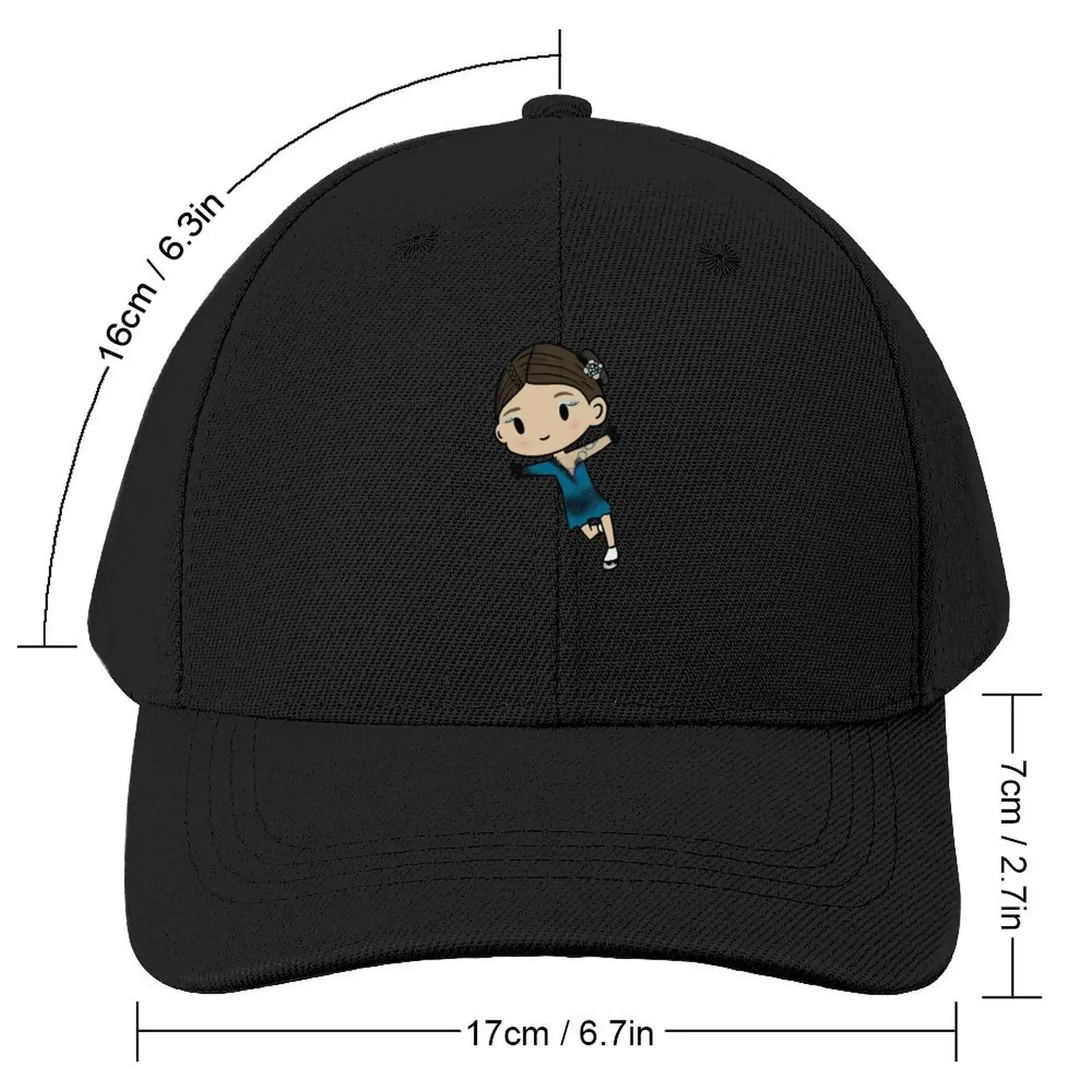 Figure Skater Everly Livingston Baseball Cap New In The Hat Golf Hat Man Sun Hat For Children Beach Girl'S Hats Men's