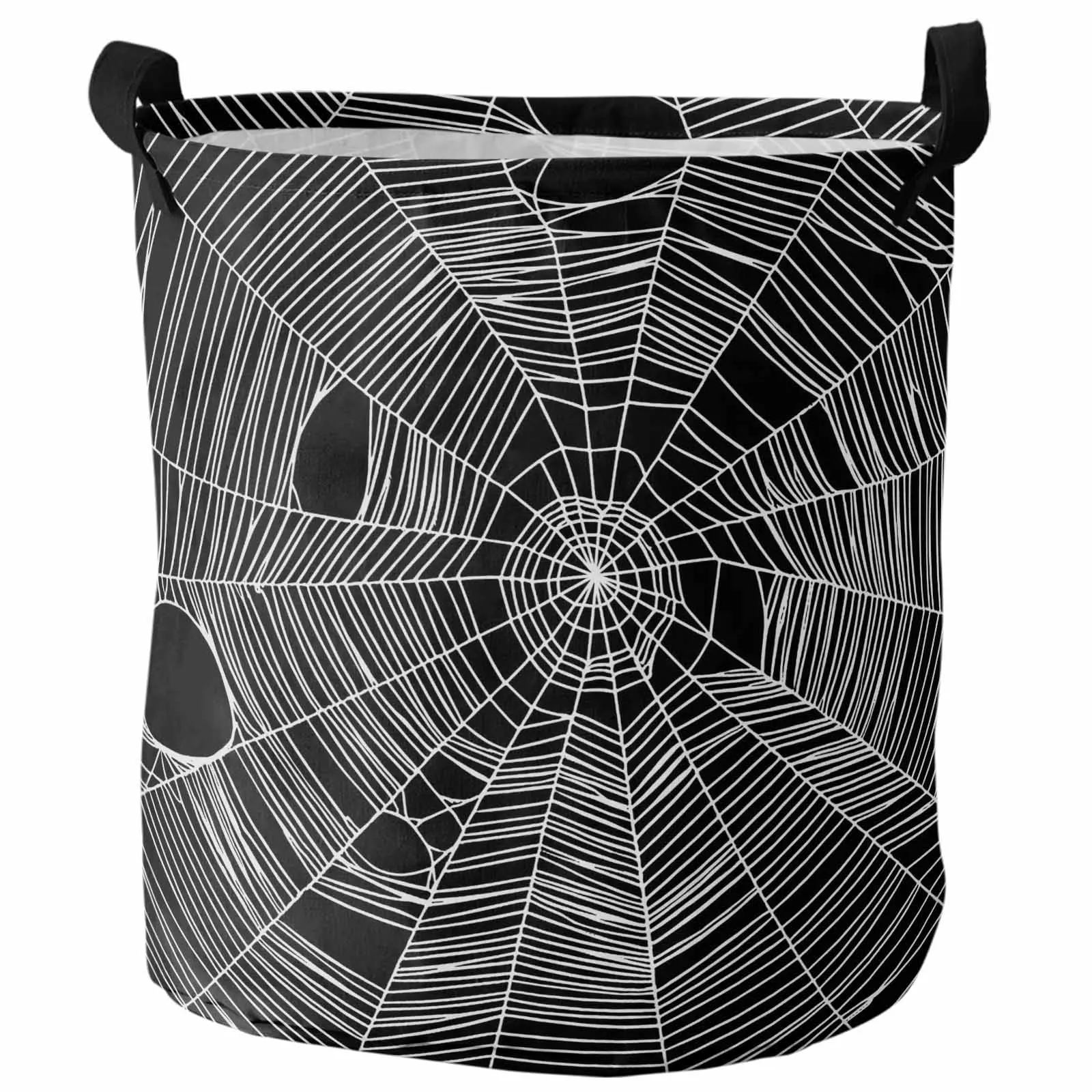

Halloween Web Decoration Foldable Dirty Laundry Basket Kid's Toy Organizer Waterproof Storage Baskets