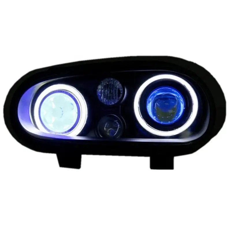 For Volkswagen Golf 4 Headlight Assembly 02-08 Year Modified MK4 FULL LED Front Lamp Daytime Running Light Projector Lens