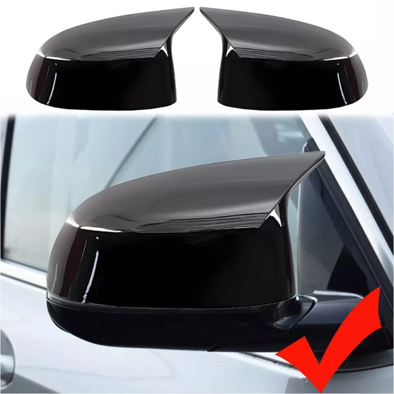 Mirror Cover Caps Replacement 51162446964 51162446965 For BMW X5 F15 X6 F16 X3 F25 X4 F26