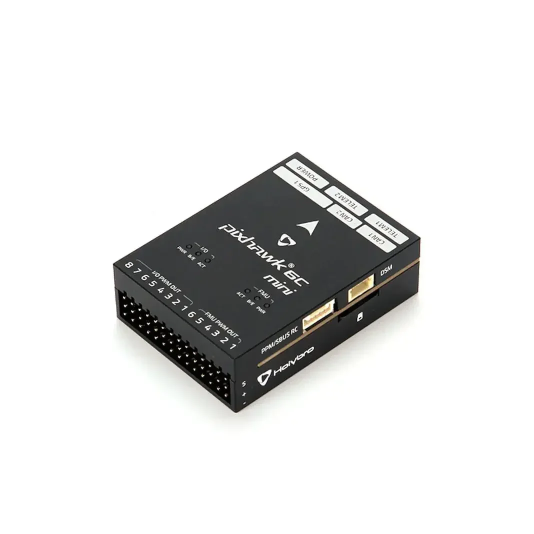 

Holybro Pixhawk 6C Mini FC STM32H743 32-bit Flight Controller Dual IMU Barometer Support PX4/Ardupilot for FPV Drone