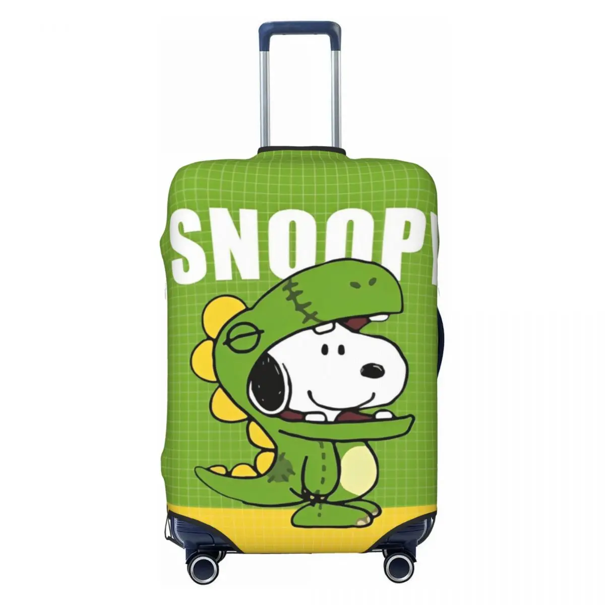 Custom Cute Cartoon Snoopy Suitcase Cover Fun Sanrio Snoopy Woodstock With Friends Travel Protection Luggage Supplies Holiday