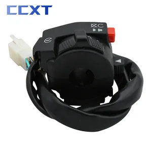 Elektrischer Starterschalter für Motorrad, Horn, Pfeilsignale, entfernter Lichtknopf für ATV, Honda, Yamaha, KTM, Kawasaki usw. 10 Hauptverkäufe Yamaha Breeze Vergaser - №7