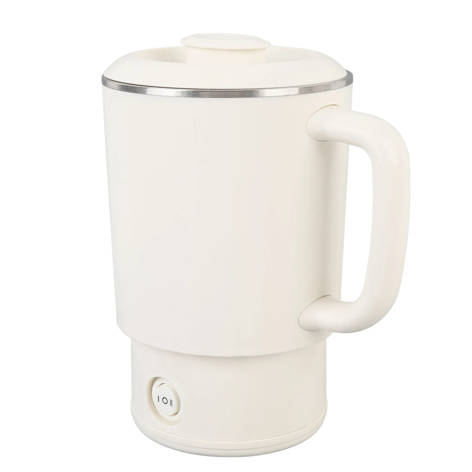 Portable Electric Kettle Food Grade 600ML Foldable Tea Coffee Kettle with 2 Temperature Settings 5 Min Fast Water Boiling