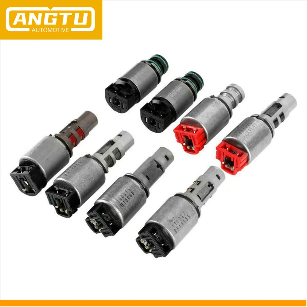 8PCS A6MF1 A6MF2 Auto Transmission Solenoid Valve KIT  for Hyundai Kia 2608150 46313-3B000 46313-3B073 463133B075