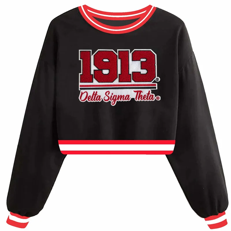 Spersonalizowana naszywka Sorority Chenille Delta Sigma Theta 1913, Alpha Kappa Alpha 1908 dla torby Soror Weekender, odzieży