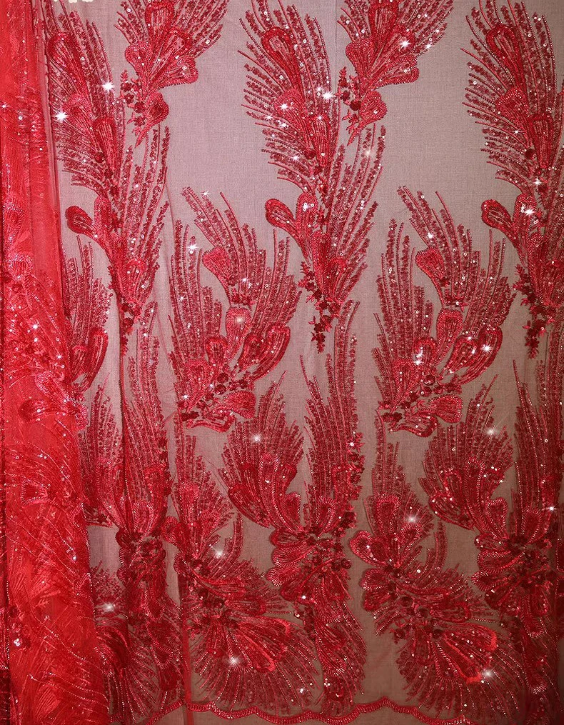 

1 ярд 3D цветок крыло бабочки гвоздь вышивка бисером телес новая мягкая сетчатая ткань свадебное платье Cheongsam ткани для одежды