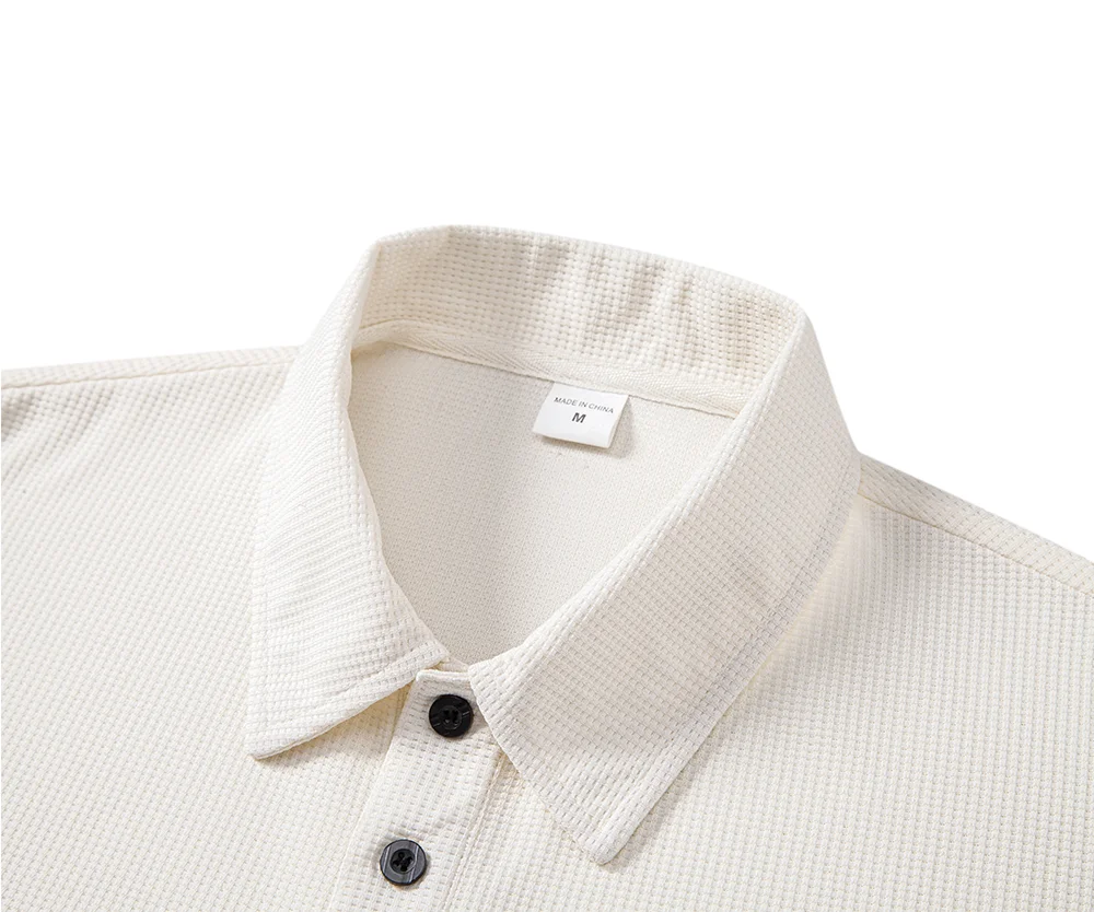 Herren Outdoor Poloshirts Kurzarm Lässige Angelshirts Atmungsaktive Sommer-Activewear Trendige Streetwear Locker Geschnitten – Detail 2