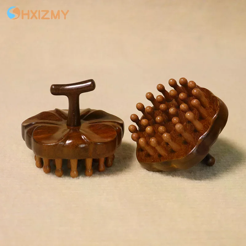 

Multi-Functional Therapy Massage Comb Circular Tooth Guasha Scraping Body Massager Blood Circulation Petal Scalp Head Massager