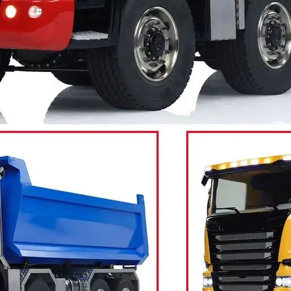 

8x8 1/14 RC гидравлический полный самосвал, самосвал, автомобильный замок дифференциала, оси со звуковой световой системой, модель самосвала, игрушка в подарок