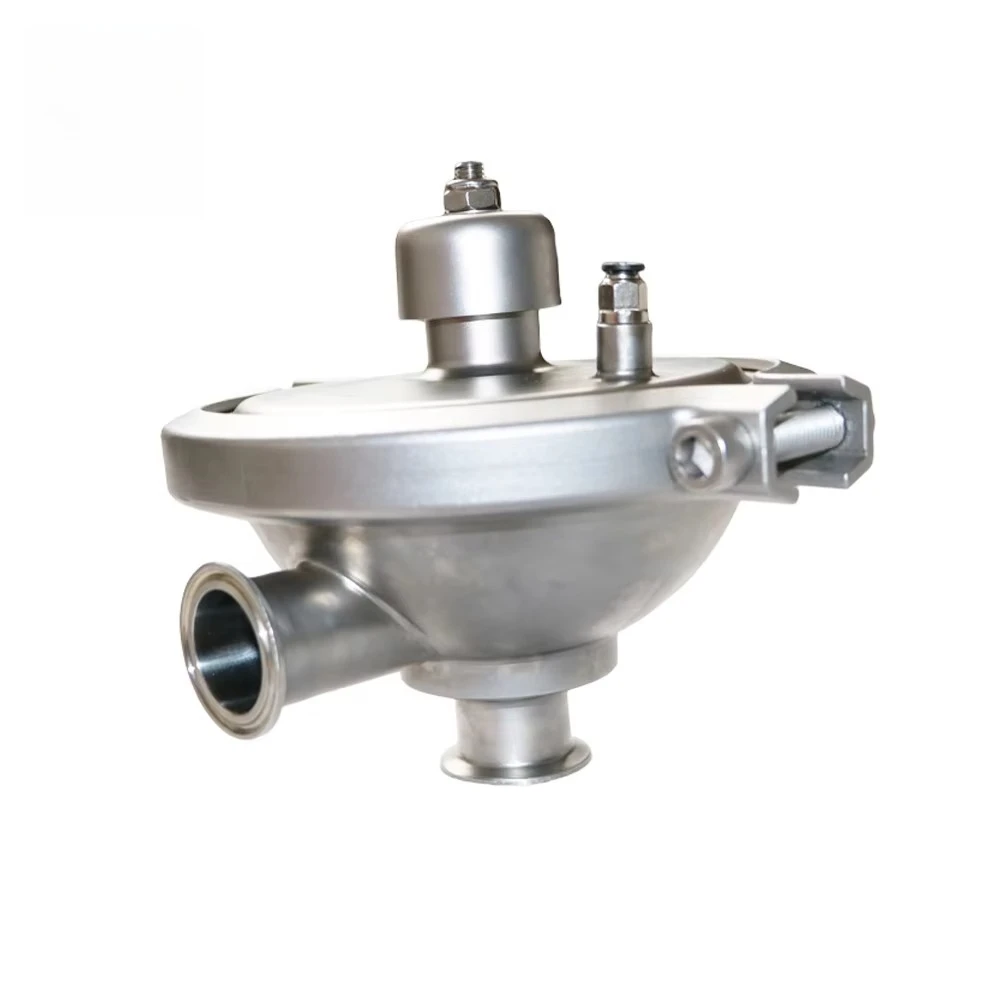 

Sanitary Stainless Steel SS304/SS316L Pneumatic Welding Constant Pressure Valve for Food Industry
