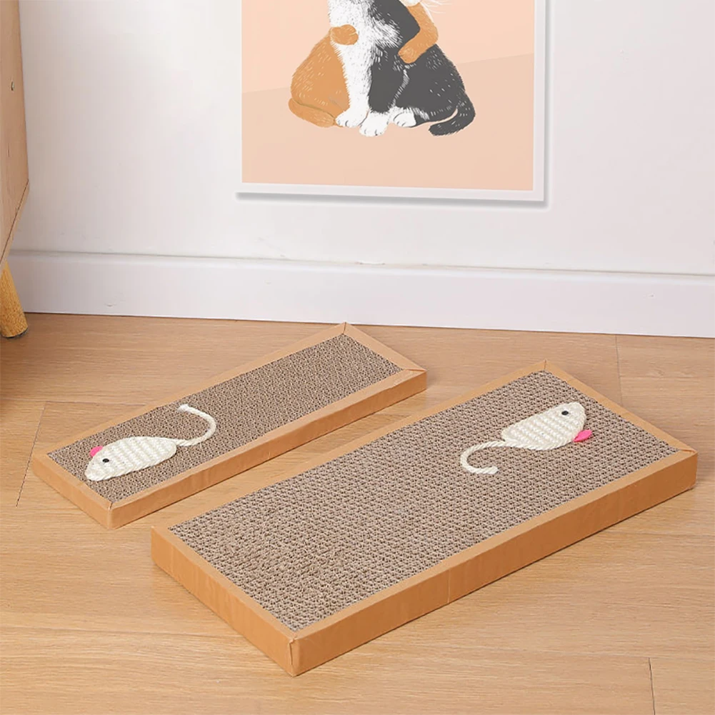 37*12cm Cat Scratching Board Mat Scraper Claw Paw Toys For Cat Scratcher Equipment Kitten Product Abreaction Furniture Protector