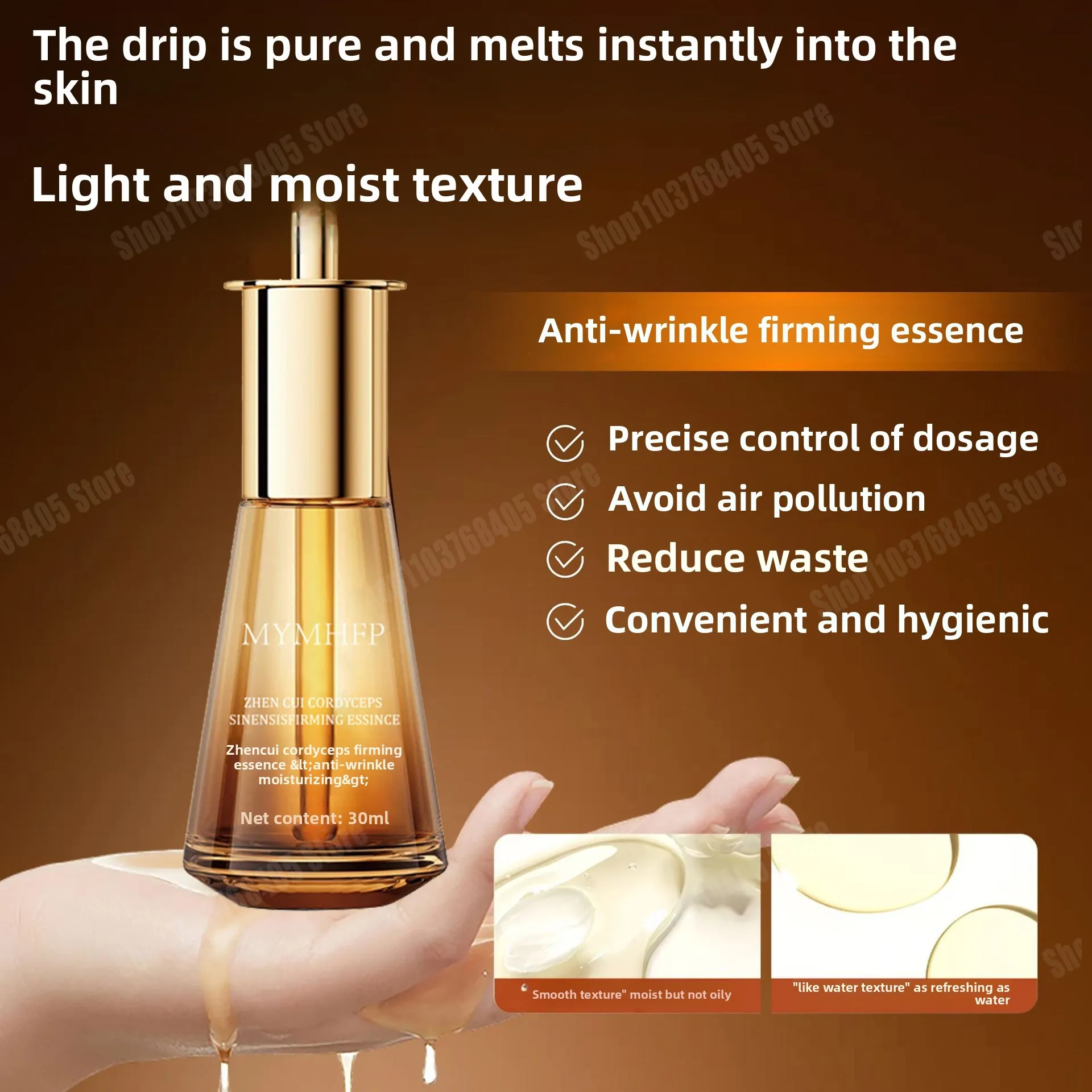 Serum Youthful Glow: Widocznie zmniejsza zmarszczki, rozjaśnia koloryt i poprawia elastyczność skóry dla gładkiej, świecącej skóry.