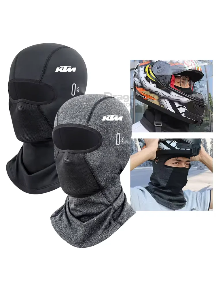 AliExpress DragonflyMoto Motorcycle Balaclava Summer Sun Protection Cycling Cap For KTM RC Duke 390 200 790 890 690 250 125 990 300 Adventure 1290 1050