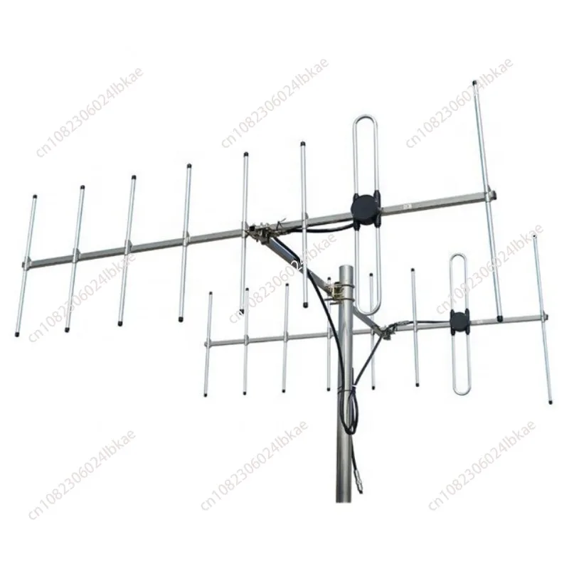 

UHF VHF Yagi 2 Watts 8 Elements Outdoor 14.5dBi Directional Base Station Antenna
