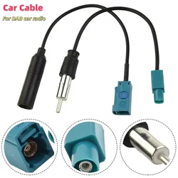 2 Pcs Car FM AM Stereo Radio Antenna Fakr-a Adapters Cables For Fakr-a Z Female To Din Female Fakr-a Z Male To DIN Male Adapters