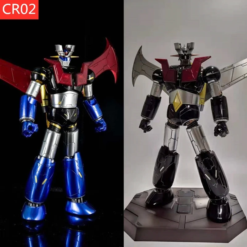 37CM Transformation King Arts Mazinger Z Surdimensionné CR02 CR-02 Primaire Noir document KO Action Figure Robot Jouets