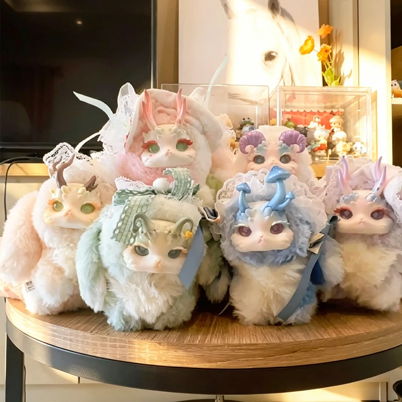 

Серия Tutulong Fantasy Creatures Forest Tea Party: Виниловая плюшевая фигурка Tutulong V1 в слепой коробке, игрушка-сюрприз в пакете
