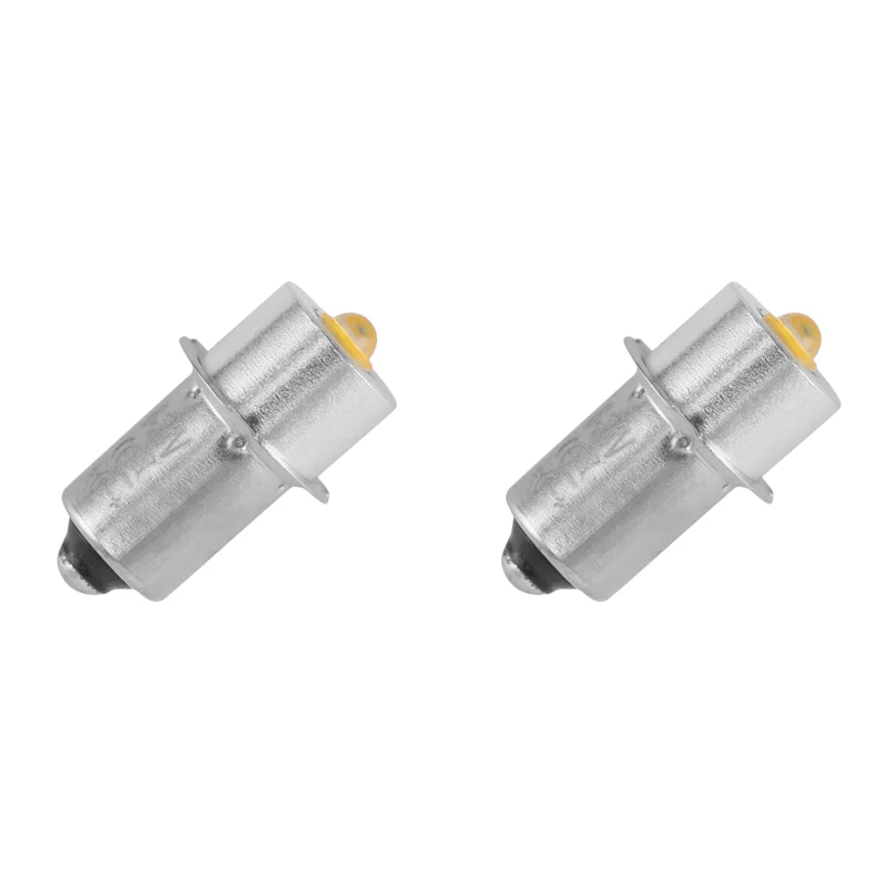 

ABMR-2X Flashlight Bulb Metal LED Replacement Light Bulb Outdoor High Bright Hiking Camping Fishing 6-24V P13.5S