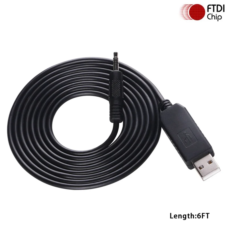 USB to TTL Serial Cable for Xiegu G90 X5105 G1M G106 HF Transceivers Firmware Upgrade and CAT Control