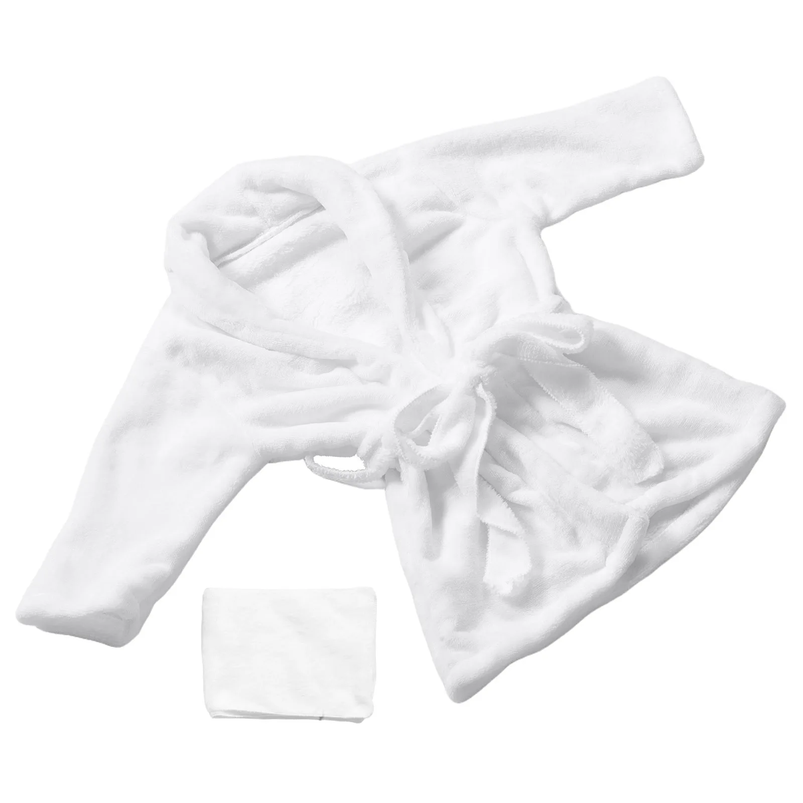 

Children Bathrobe Kids Fleece Coral Robe Toddler Baby Pajamas Soft Material Durable Stitching Adjustable Waist Warm Sleeping