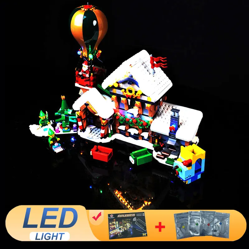 

LED Light Kit For LEGO 10339 Santa's Post Office Lamp Ideas DIY Gift (Not Include Building Blocks Bricks Kits Sets Model)