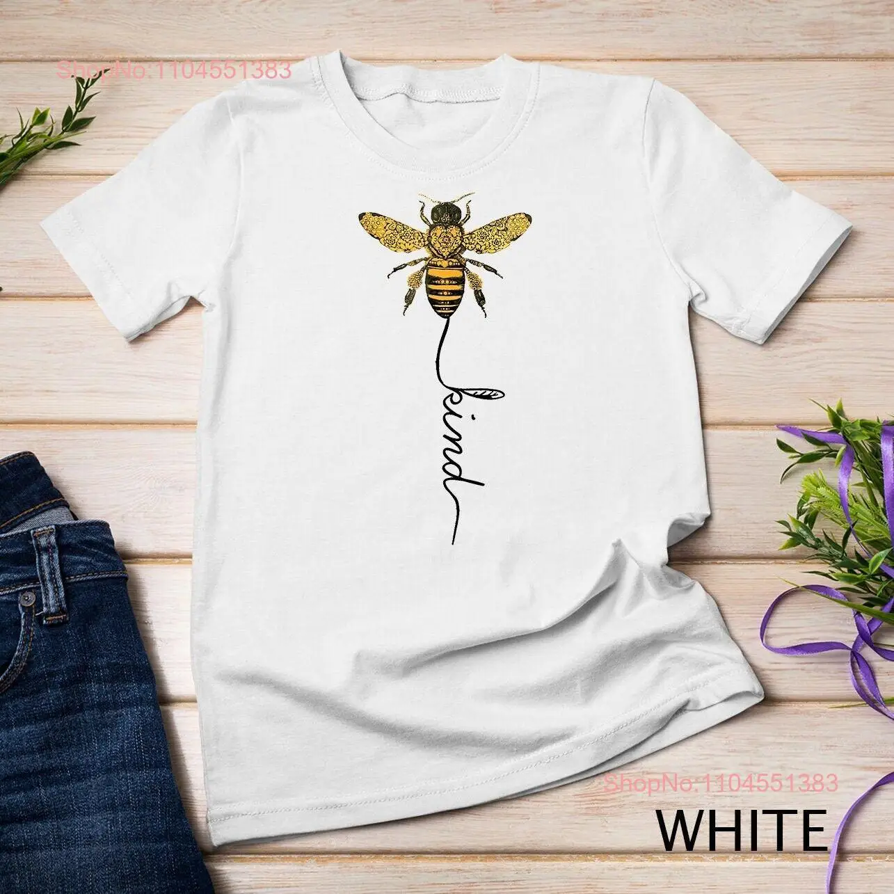 

Unisex Cool Bee Kind Be Kind Shirt Gift For Women Men T-Shirt Sweatshirt