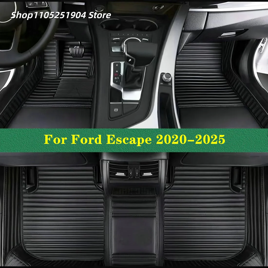 

Автомобильные ковры на заказ, автомобильные коврики для Ford Escape 2025 2024 2023 2022 2021 2020, автомобильный коврик, аксессуары для интерьера