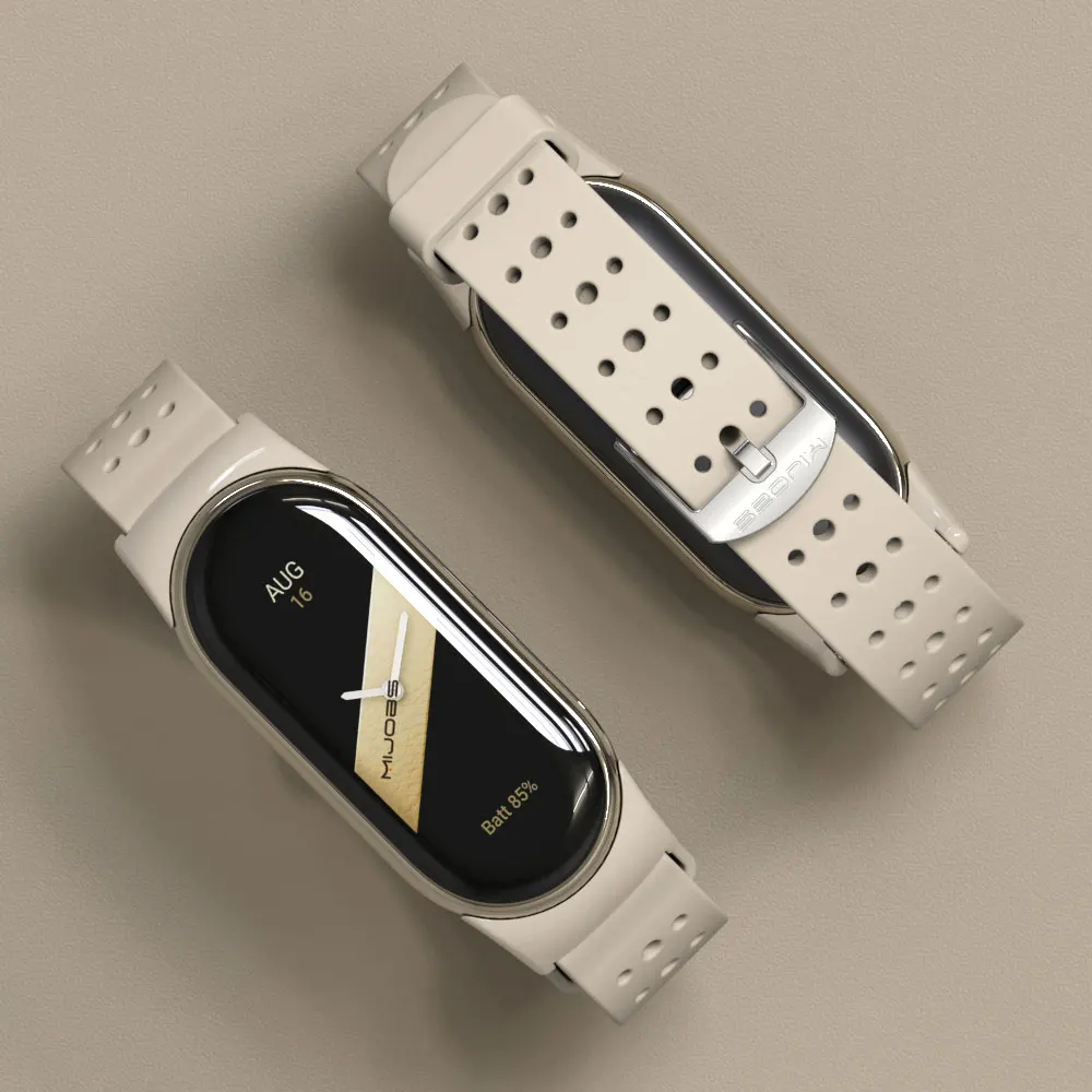 Bracelet for Xiaomi Smart Band 8 Smartwatch Strap for Mi Band 8 Wristband Waterproof Silicone Replacement for Miband 8 Correa