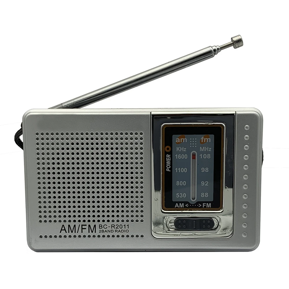 

Portable DPS Music Player Radio Dual Band AM FM Pocket Pointer Radio Telescopic Antenna Battery Powered 88-108MHz Stereo Radio