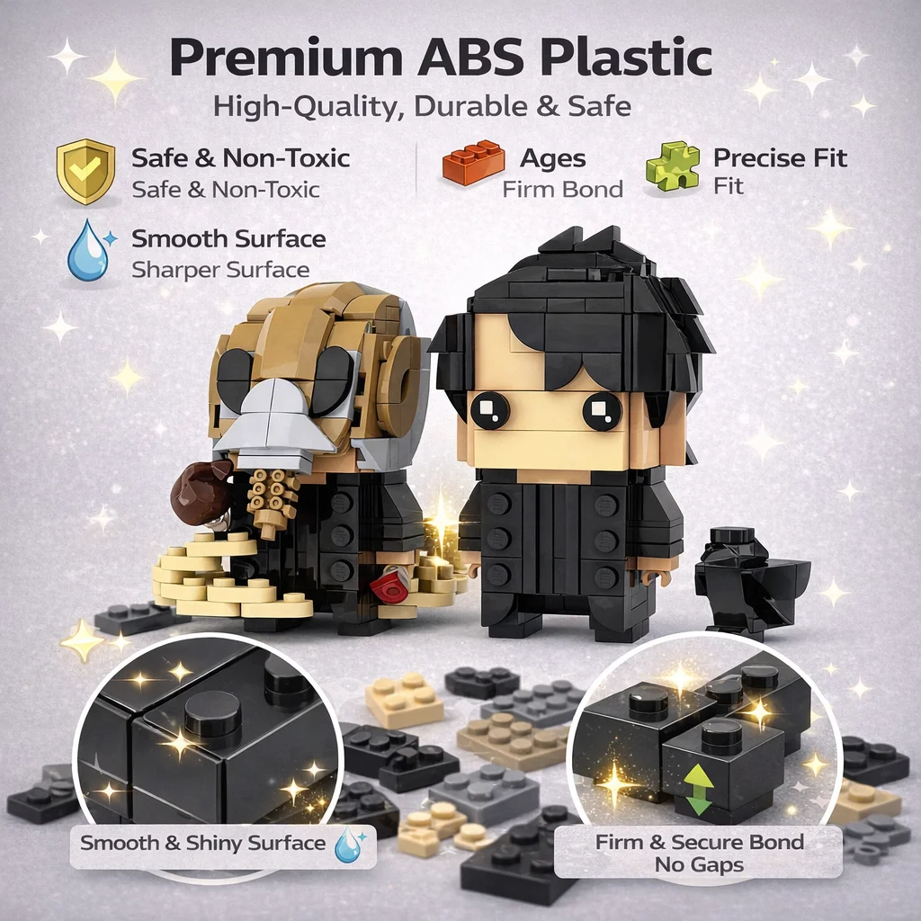 Dream King Sand Master MOC Building Blocks Square Head Model Technical Bricks Challenging DIY Assembly Toy for Adult Collection