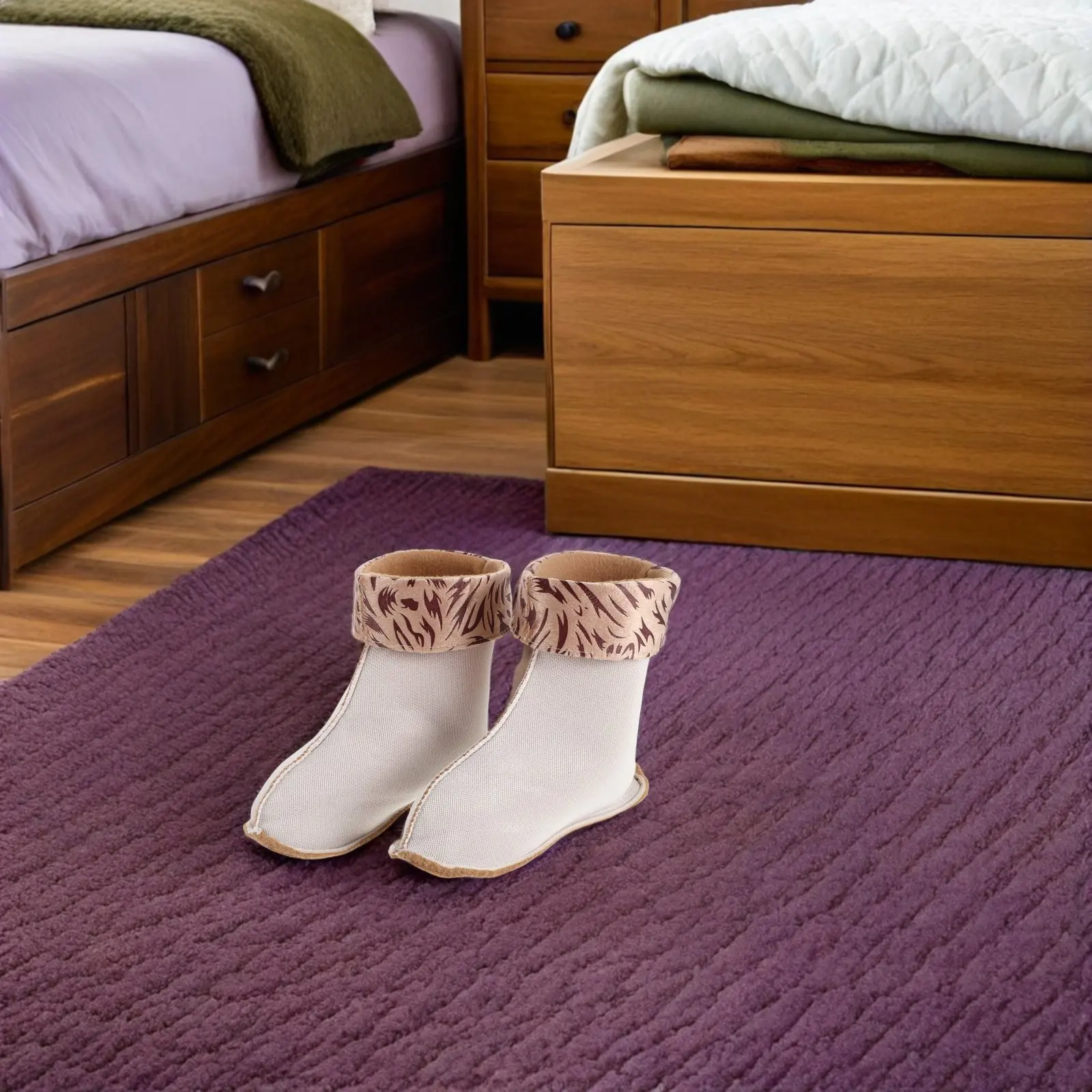 

1 Pair Warm Keeping Boot Liners 38 Size Thick Thermal Rain Boot Liner For Men Women Waterproof Insulated Shoe Inserts Winter