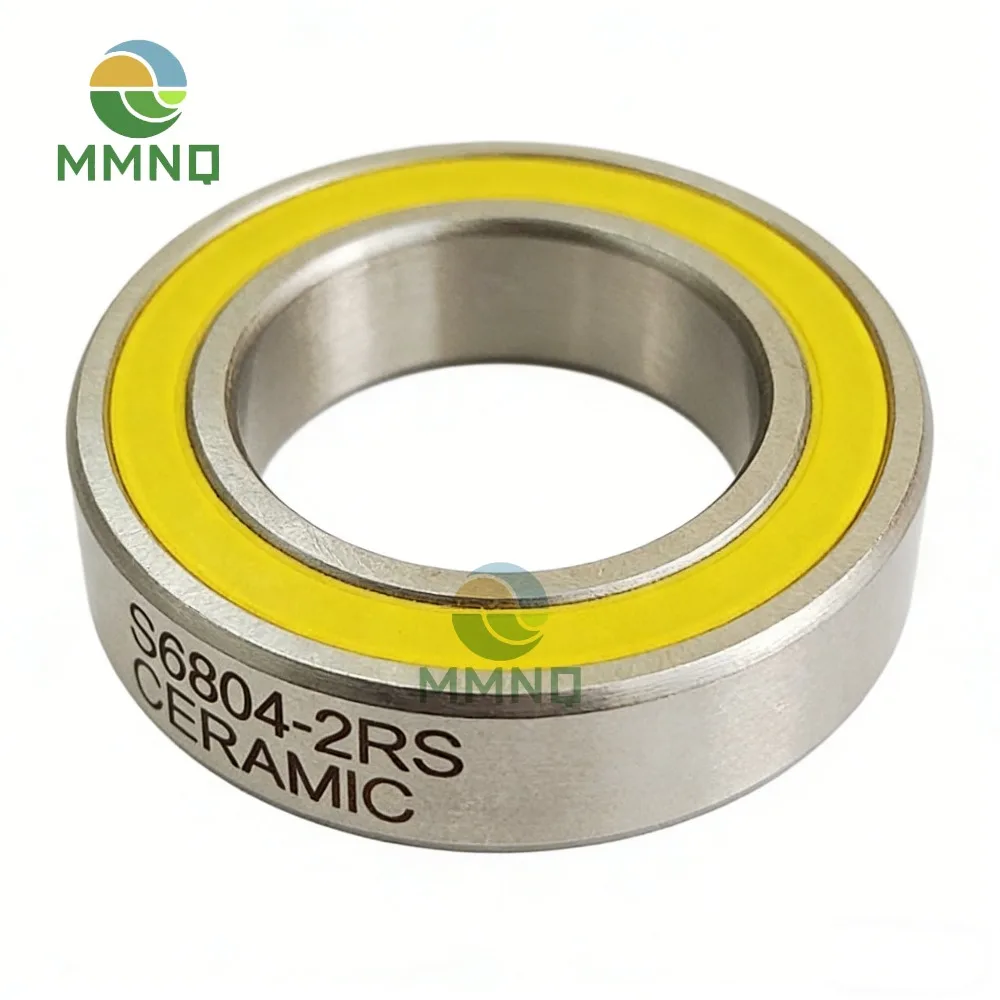 High Precision ABEC-3 Stainless Ceramic Bearing S6804-2RS-CERAMIC 7149787 Low Friction MTB Parts