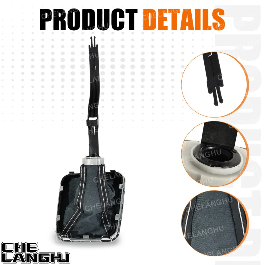 For Opel Zafira B 2005 2006 2007 2008 2009 2010 Black or White Line 5/6 speed gear shift knob with pu boot Car accessories