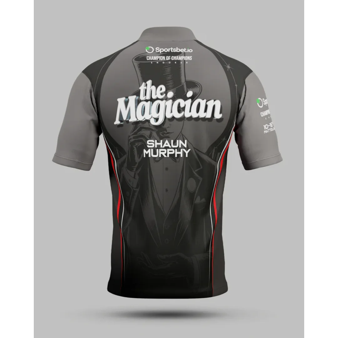 

Волшебник-Шон Мерфи Снукерный матчевой трикотаж, осенняя спортивная быстросохнущая мужская футболка с круглым вырезом, детская одежда, футболка Y2k Woman