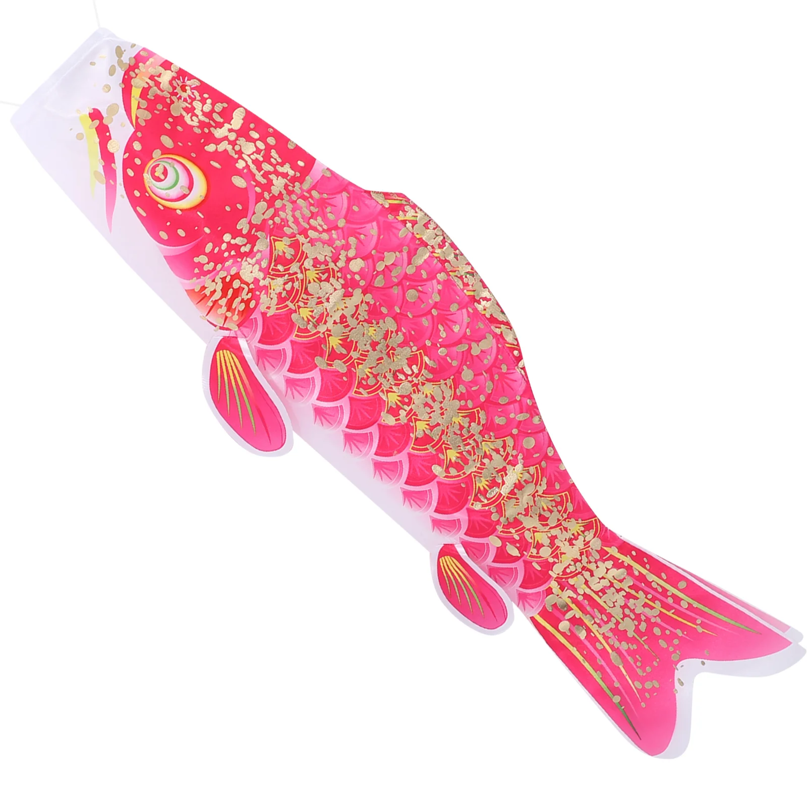 

Wind Direction Flags Carp Streamer Decorations Windsock Rosy Satin Hanging Socks Ornaments