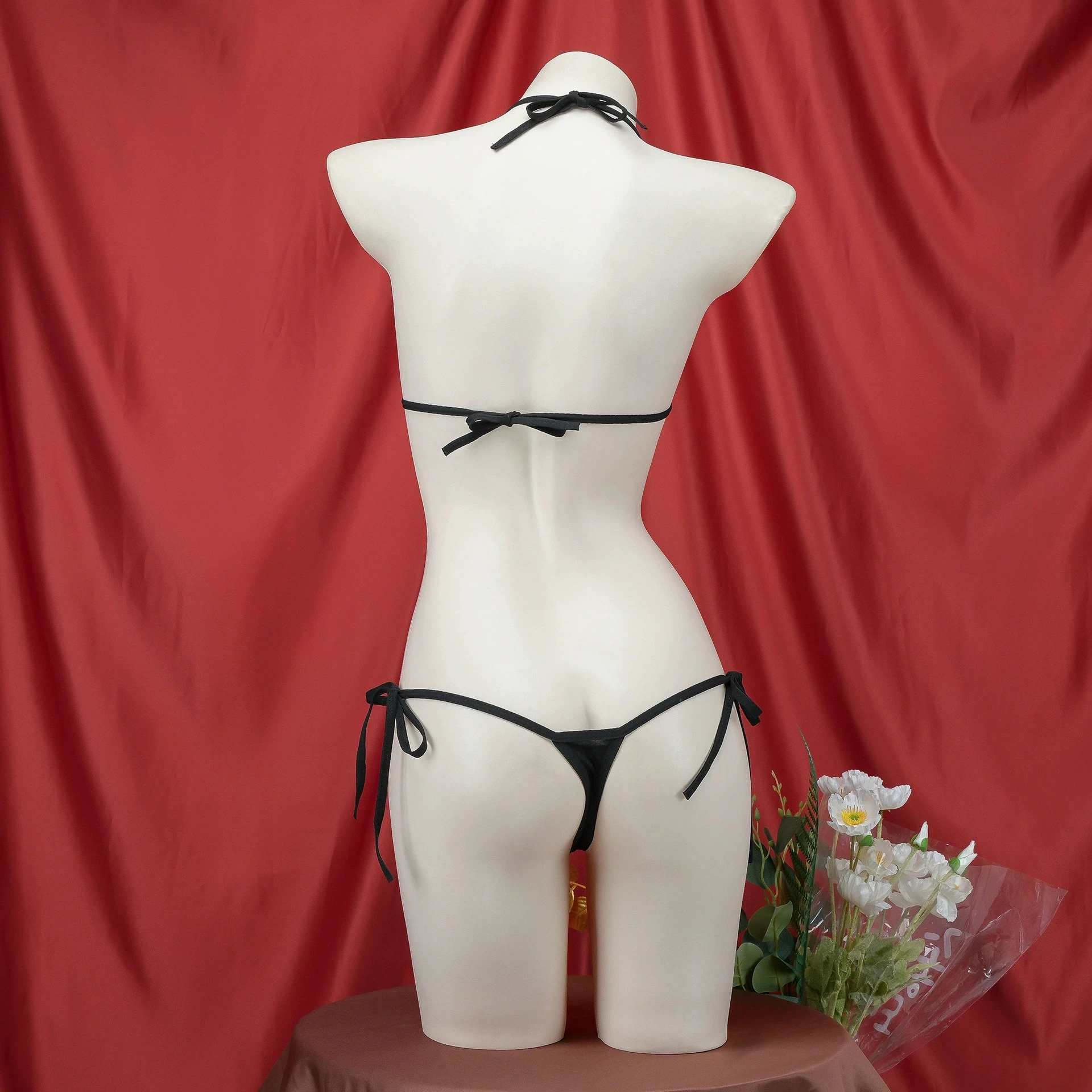 Cute Micro Bikini Sexy Anime Cosplay Lingerie Devil and Angel Lolita Bra and Panty Set Wholesale Women Underwear Exotic Apparel - Image 6