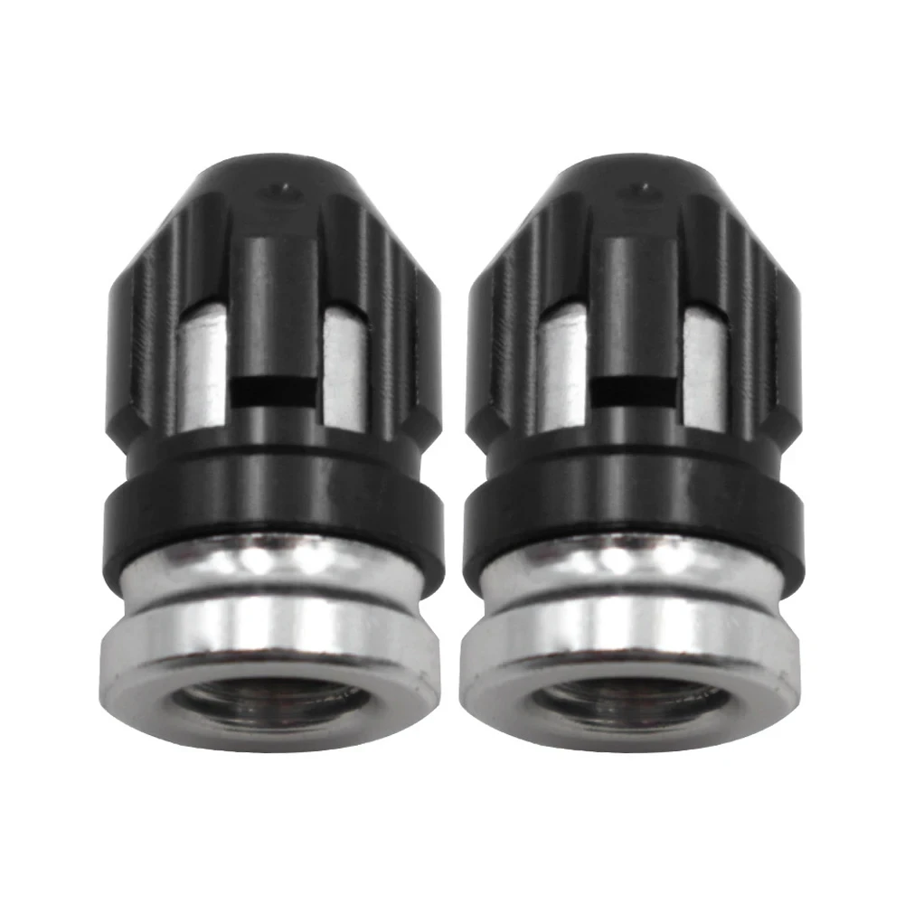 2pcs Motorcycle Aluminum Alloy Valve Cover Motorcycle Car Wheel Tire Valves Rim Stem Caps Air Waterproof Covers Decorate Parts