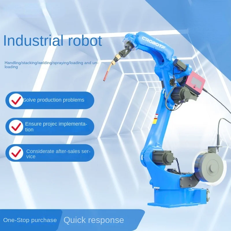 Industrial grade robot CRP-RH/RA six axis robotic arm automatic welding, transportation, and stacking