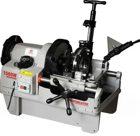 

-Pipe thread cutting machine