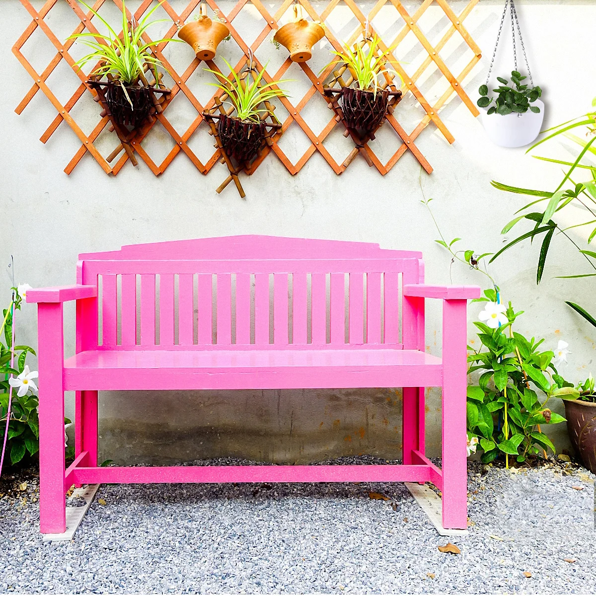 

Hanging Flower Pot Detachable Chain For Garden Window Sill Plastic Plant Basket Outdoor European Style Planter Display Holder