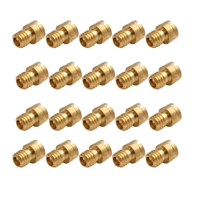 30pcs M5 Main Jet 5mm for Keihin OKO KOSO PWK Carburetor 125cc 150cc CVK PZ27 PZ30 152QMI 157QMJ Injector Nozzles