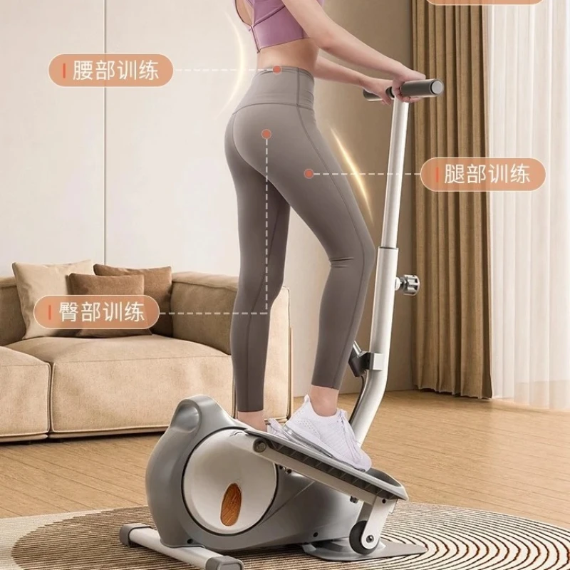D Mini Elliptical Home Fitness Small Multifunctional Silent Stepper Spacewalker Foot Stepper