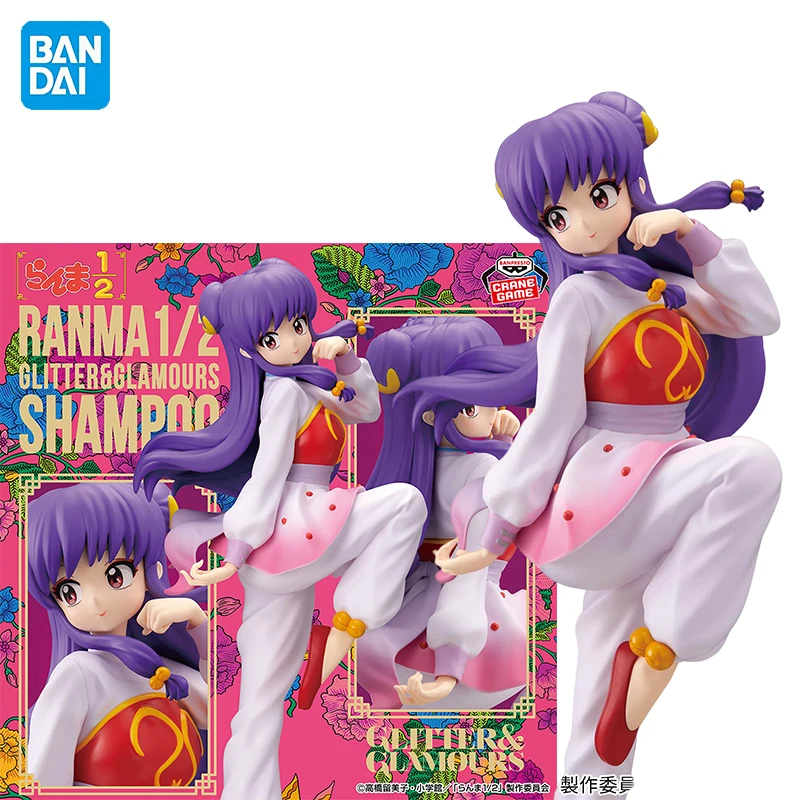 В наличии Ranma 1/2 BANDAI SPIRITS GLITTER & GLAMOURS фигурка шампуня аниме модель игрушка украшения украшения подарок
