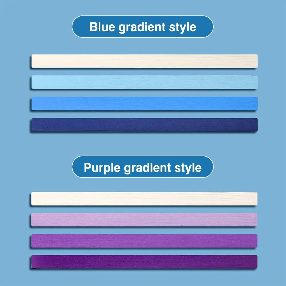540PCS Gradient Color Star Origami Paper DIY Handmade Art Craft Paper Star Paper Strip Double Side Lucky Star Decoration Paper