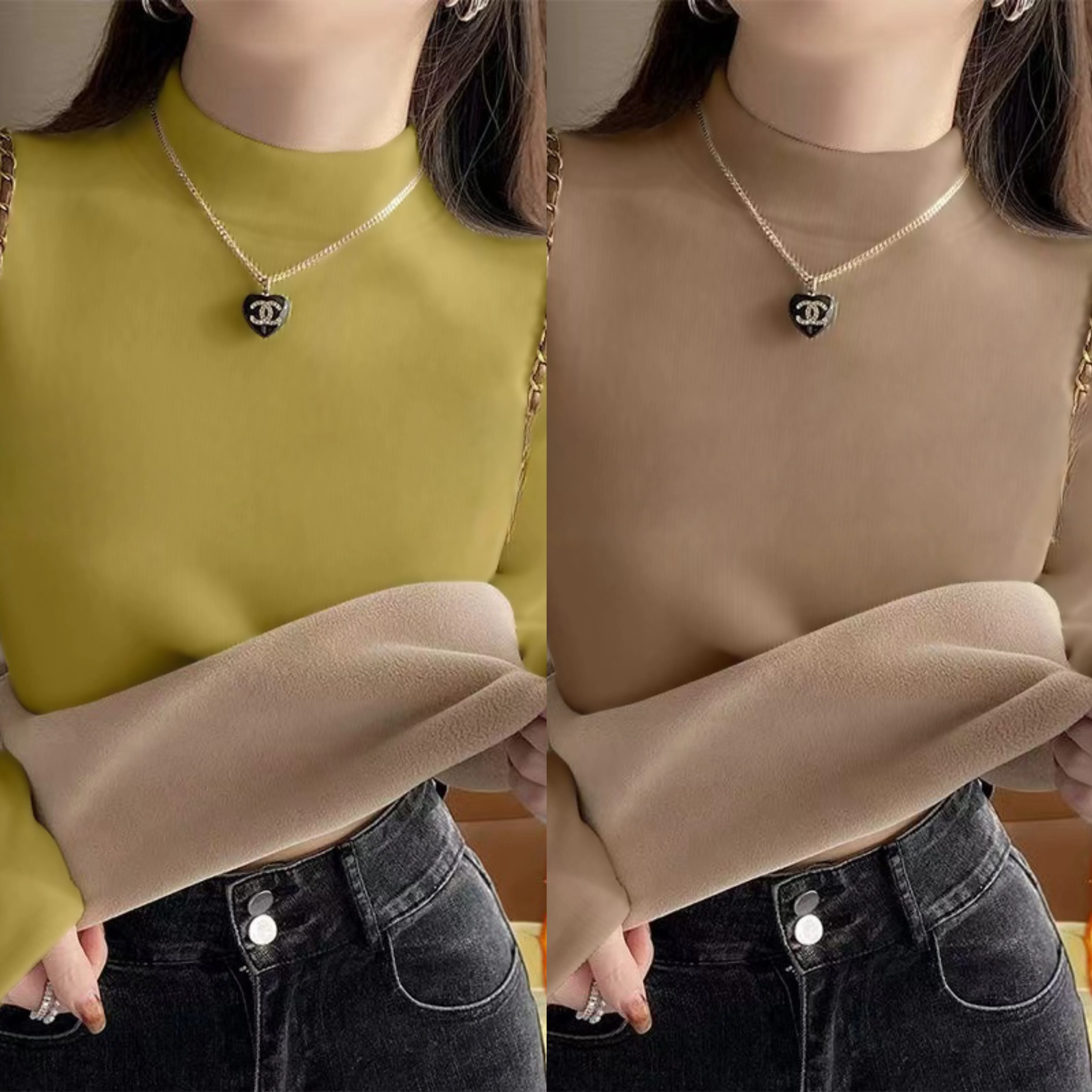 Thickened Fleece Women's Long  - Thermal Base Layer ulasan dan harga