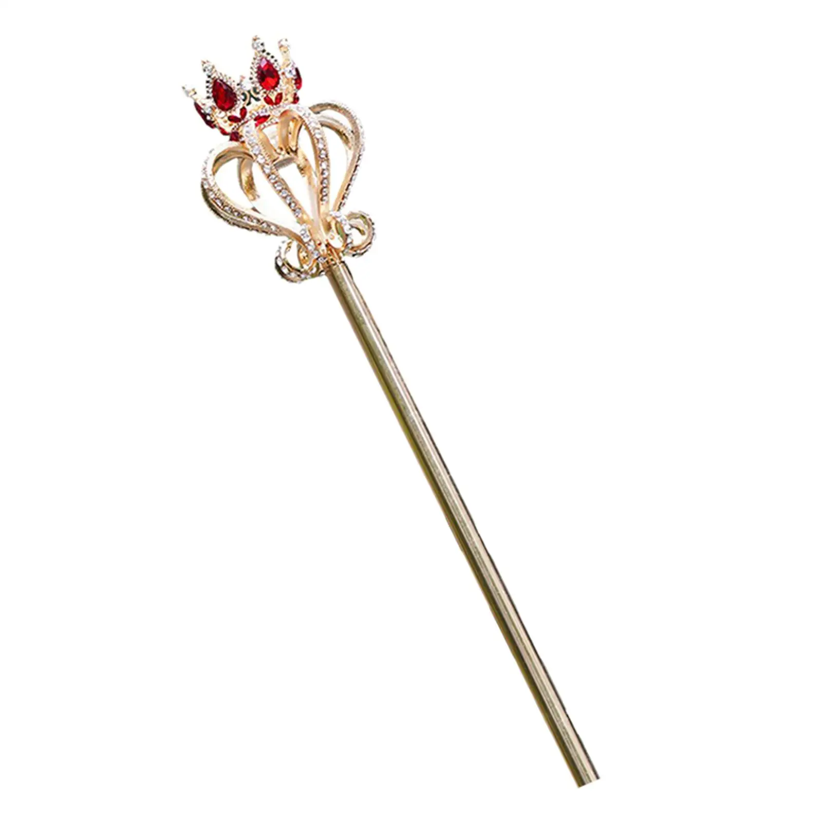 ss Wands Queen Halloween Party Glitter Handheld Costume Accessories Costume Scepter Rhinestone Scepter Scepter for Queen